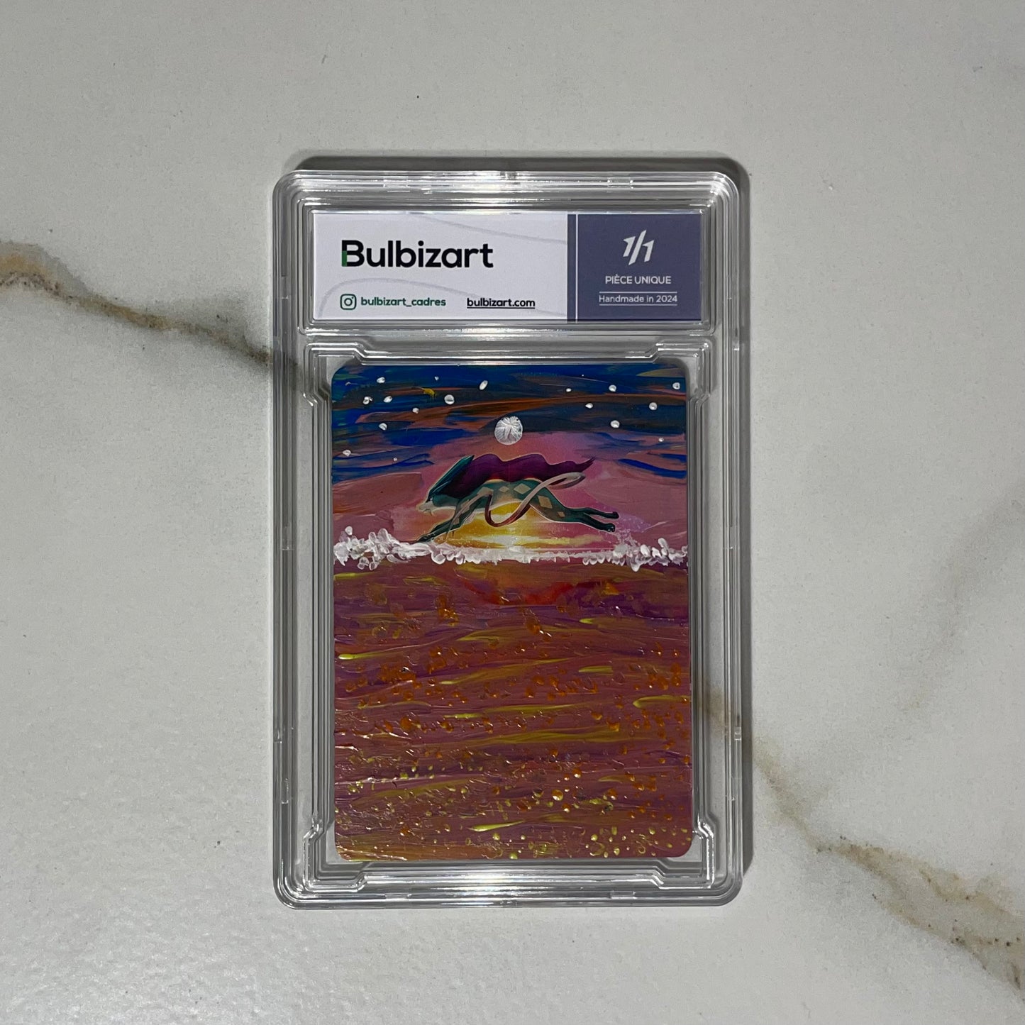 Suicune custom pokemon card - bulbizart case 1/1