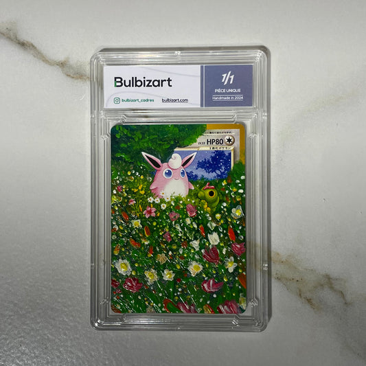 Groudoudou custom pokemon card - bulbizart case 1/1