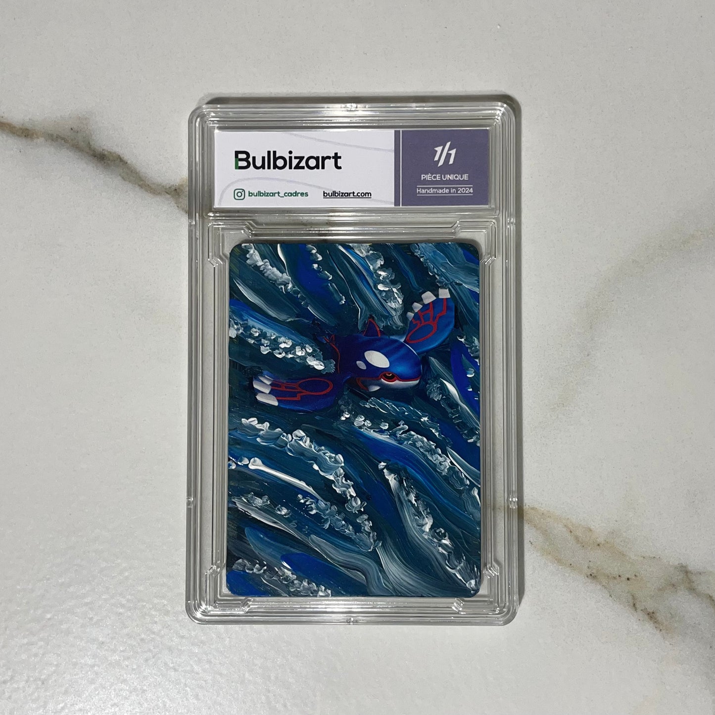 Kyogre custom pokemon card - bulbizart case 1/1