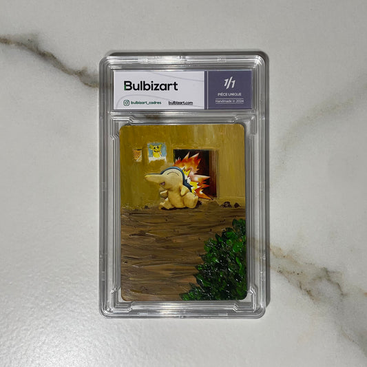 Héricendre custom pokemon card - bulbizart case 1/1