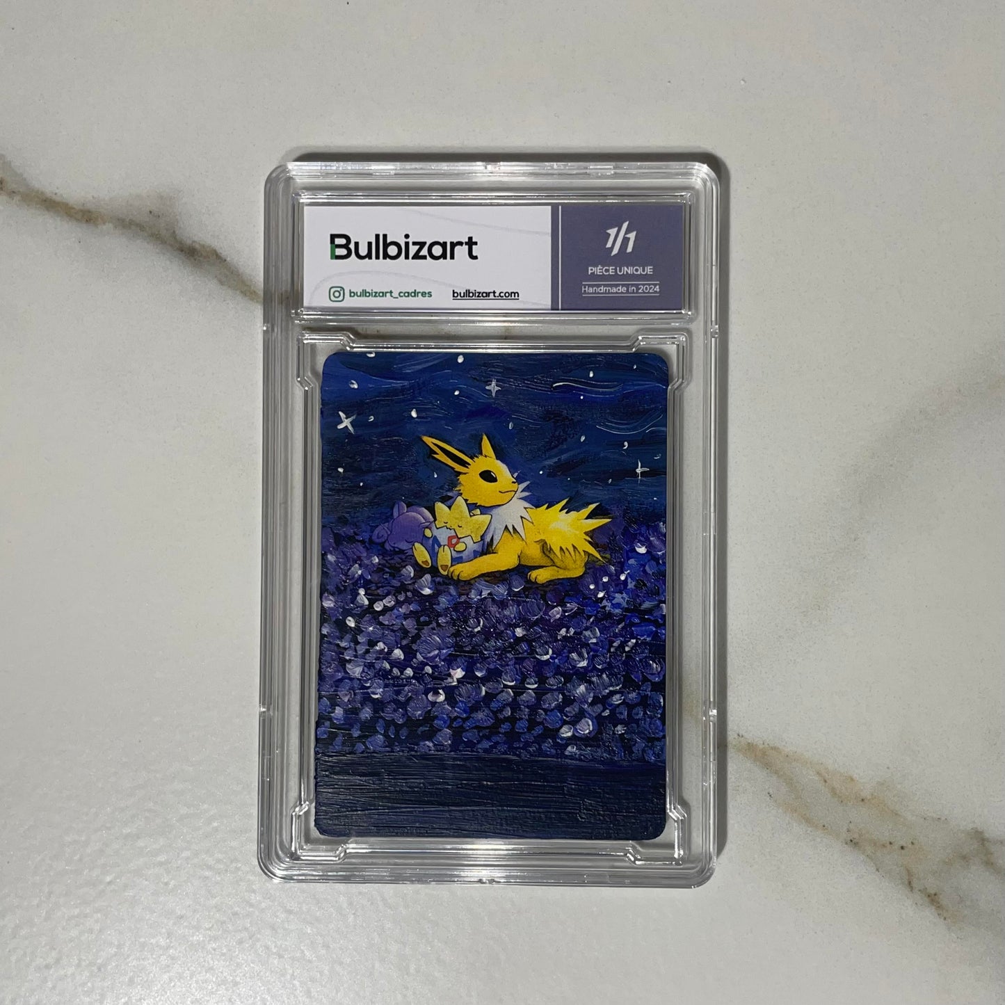 Voltali custom pokemon card - bulbizart case 1/1